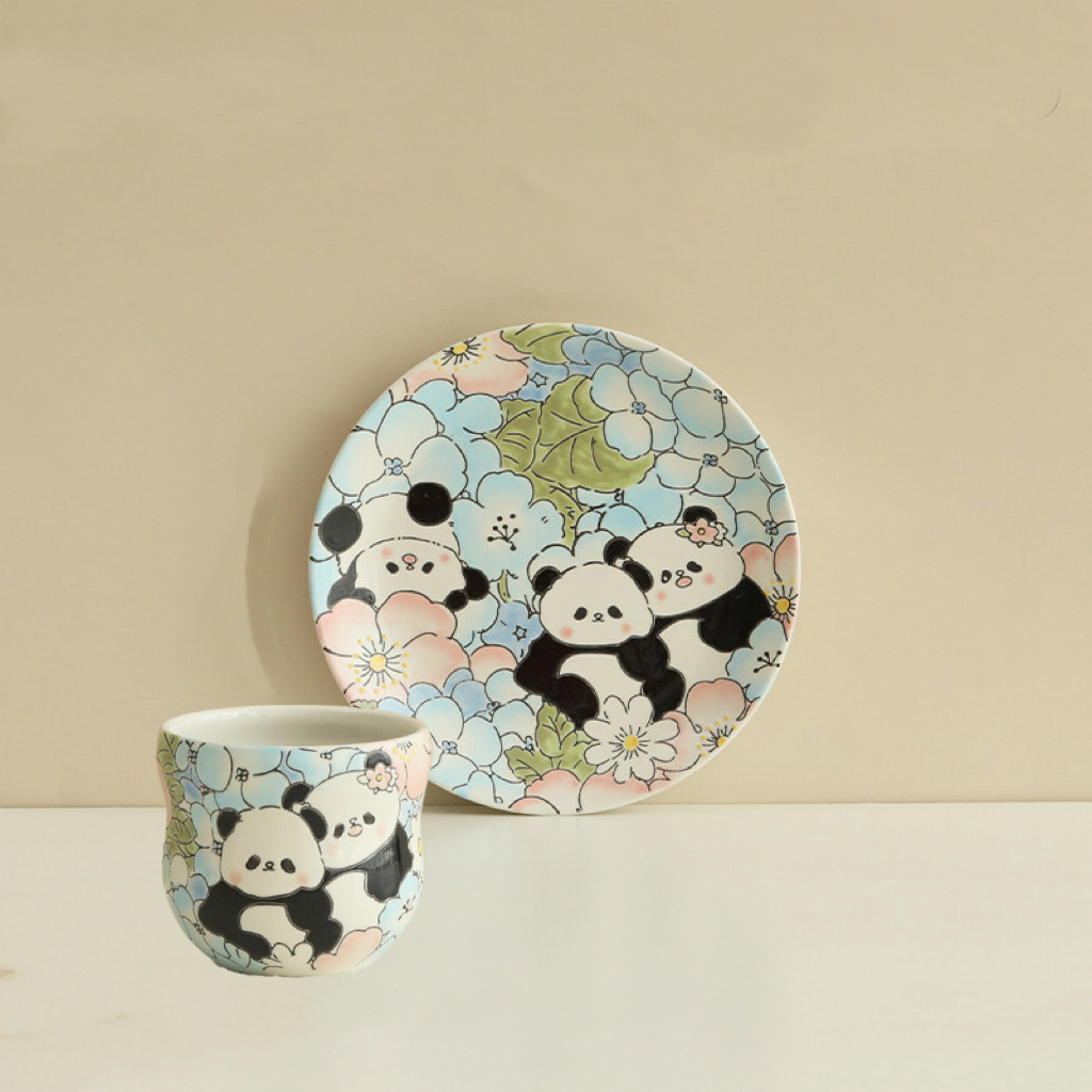 Fantasy Hydrangeas Panda Set