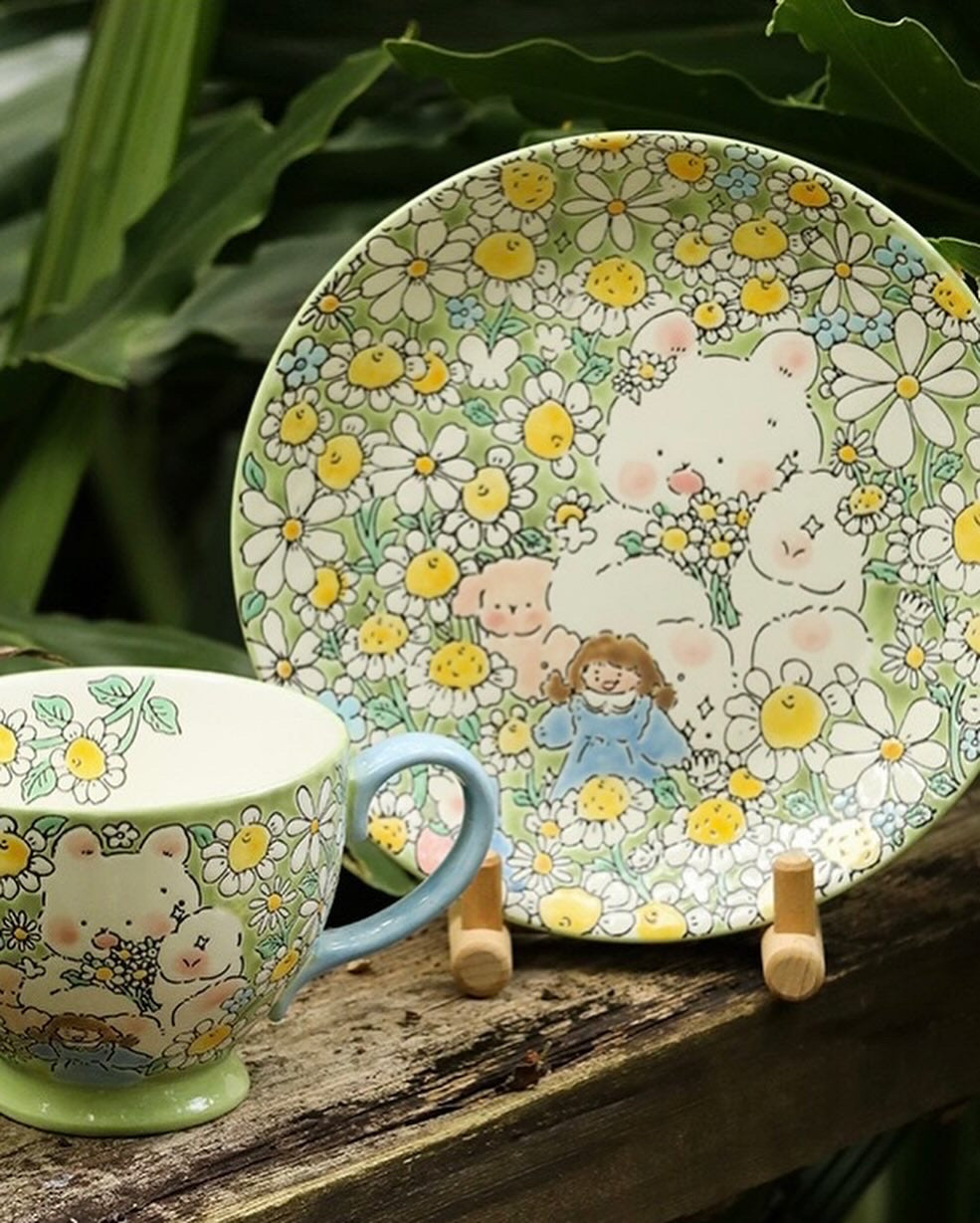 Alice's Daisy Plate