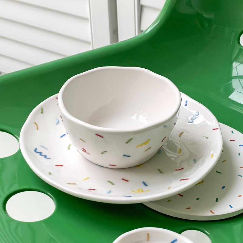 Vie Colorée Plate