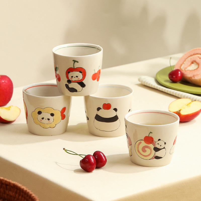 Fantasy Panda Cute Cup Set (four cups)