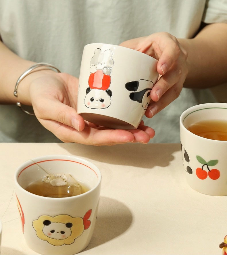 Fantasy Panda Cute Cup Set (four cups)