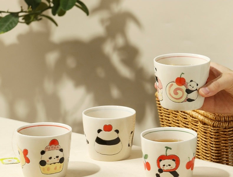 Fantasy Panda Cute Cup Set (four cups)