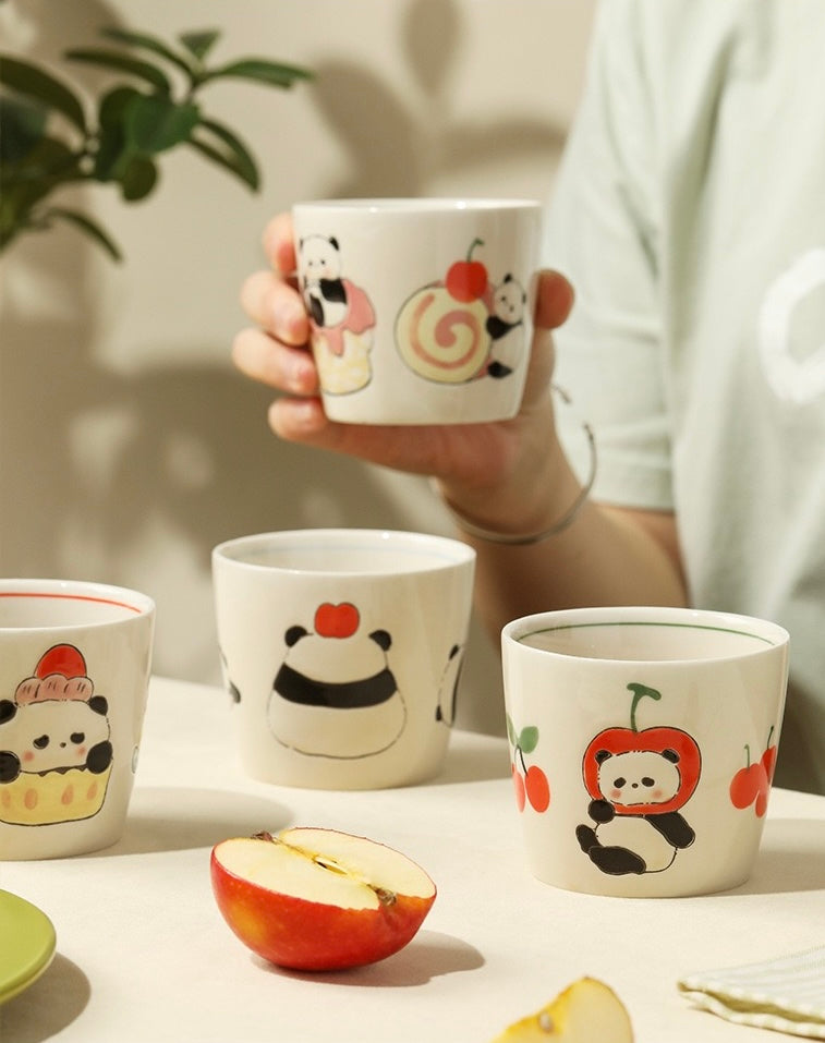 Fantasy Panda Cute Cup Set (four cups)