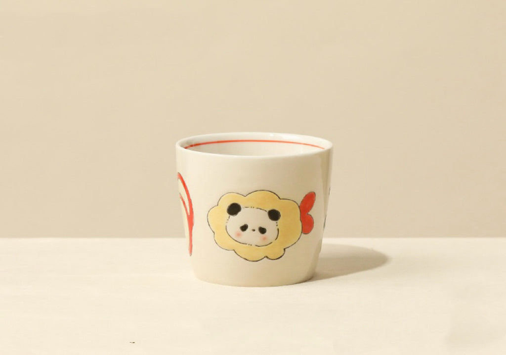 Fantasy Panda Cute Cup (Shrimp hat)