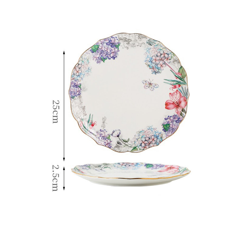 Secret Garden Plate 25 cm