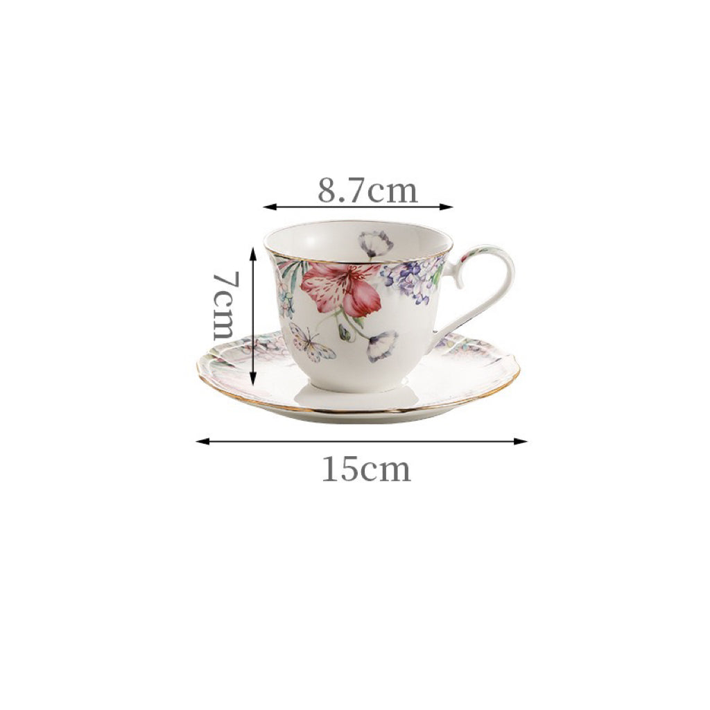 Serect Garden Cup and Saucer