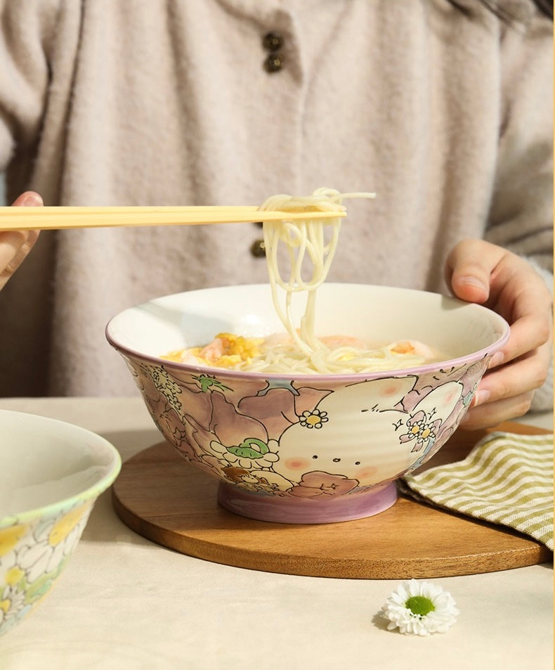 Alice's Sweet Pea Floral Bowl