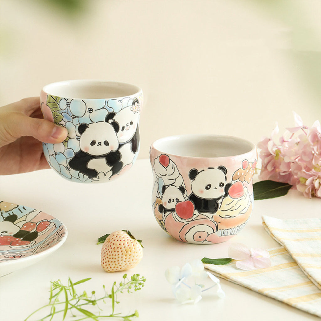 Fantasy Hydrangeas Panda Set