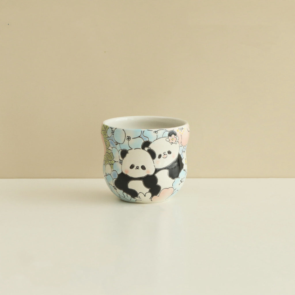 Fantasy Hydrangeas Panda Cuddle Cup