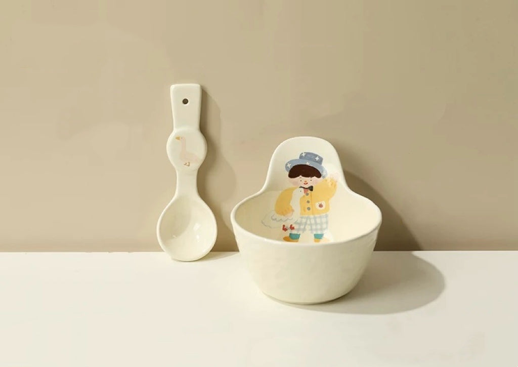 Son Bowl and Spoon- Family & Friends