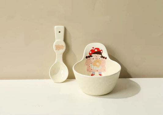 Daughter Bowl and Spoon - Family & Friends