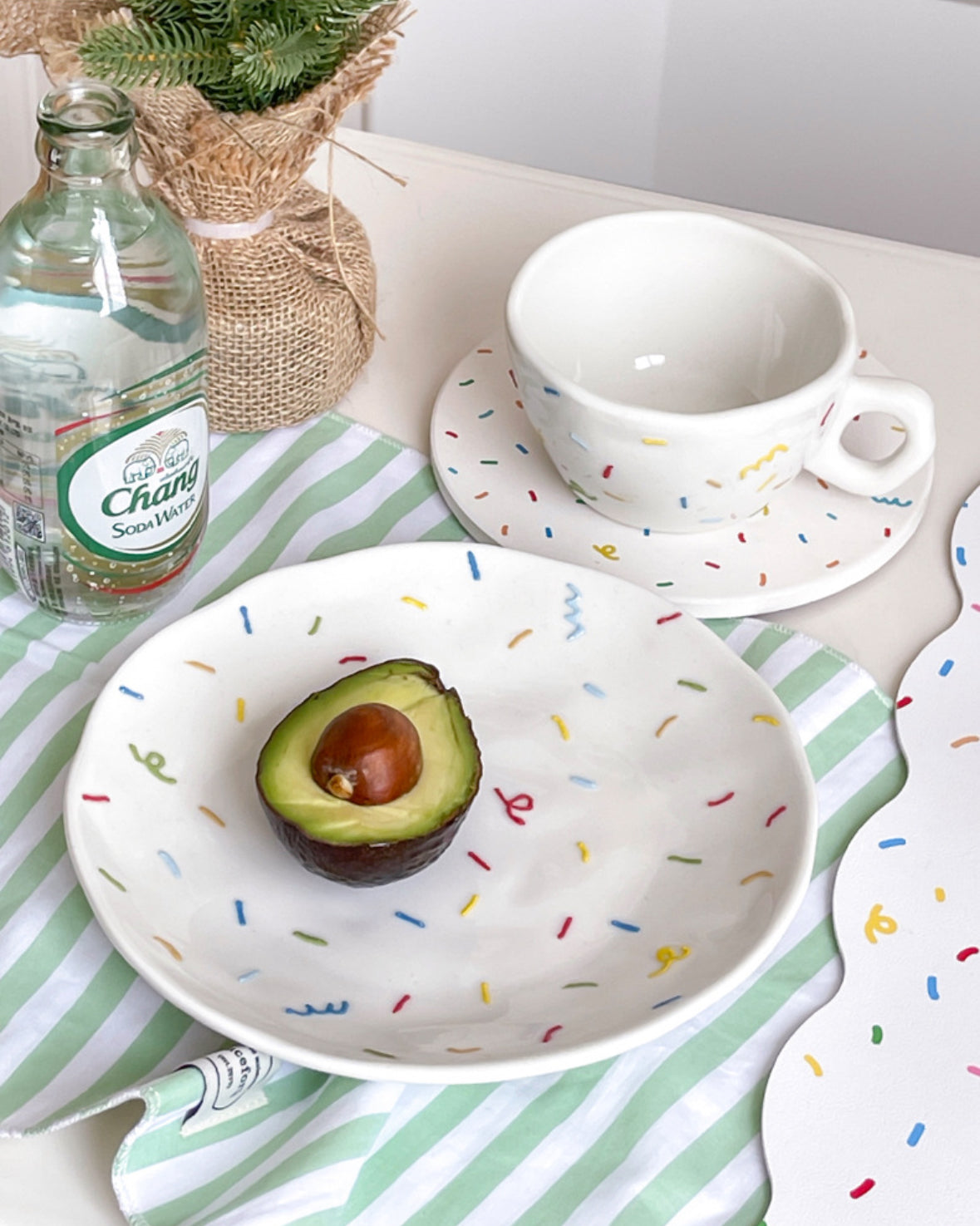 Vie Colorée Plate