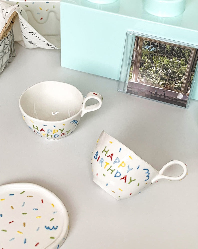 Vie Colorée Dish, Jewelry Display Tray, Storage Tray, Cute Cartoon Photo Prop