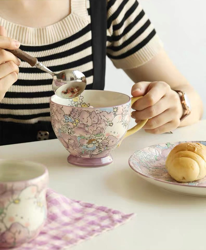 Alice's Sweet Pea Flower Cup (Preorder)